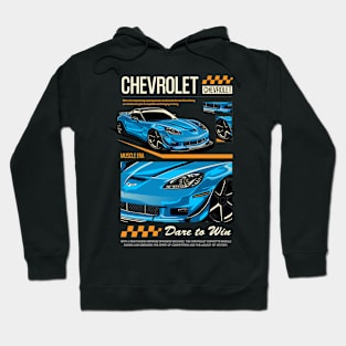 Corvette C6 Dare to Win Hoodie